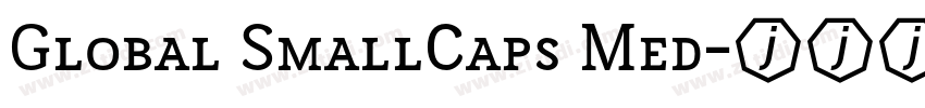 Global SmallCaps Med字体转换